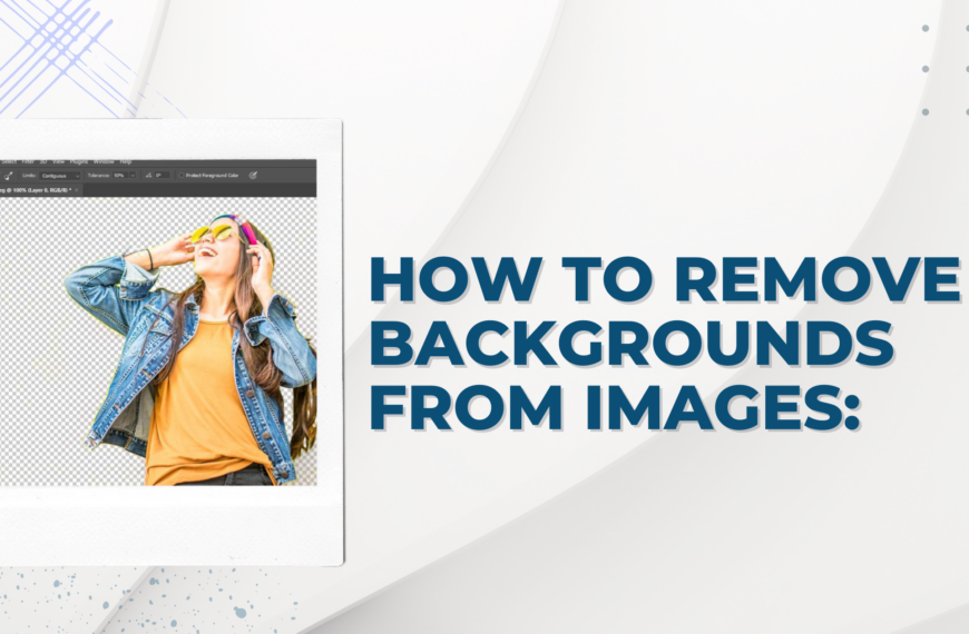 Remove Backgrounds From Images: